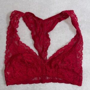 Victoria’s Secret Red Lace Bralette